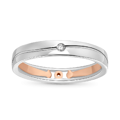 Anillo de Banda para Hombre Starry