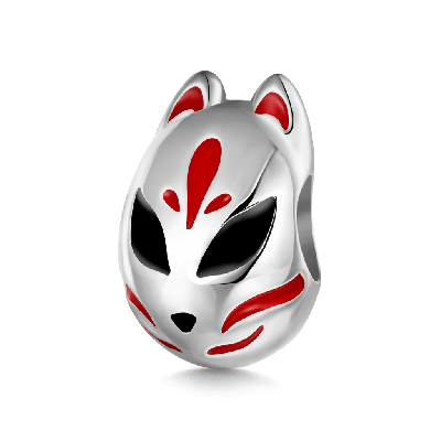 Charm Máscara de Zorro Kitsune