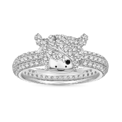 Anillo de Diamante de Vaca de Las Tierras Altas