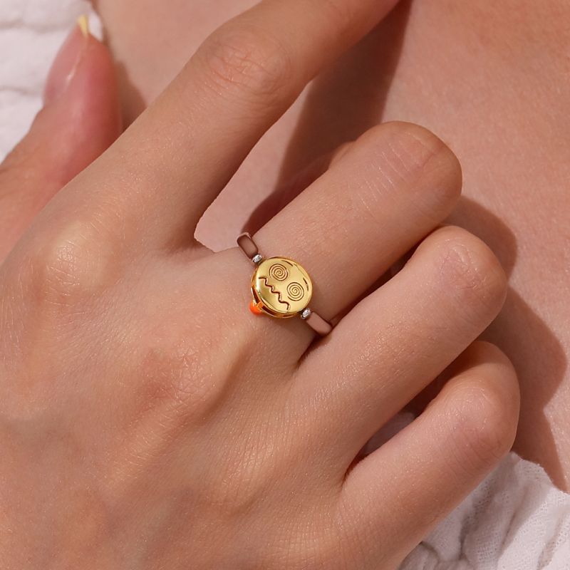 Emoticon anillo shop